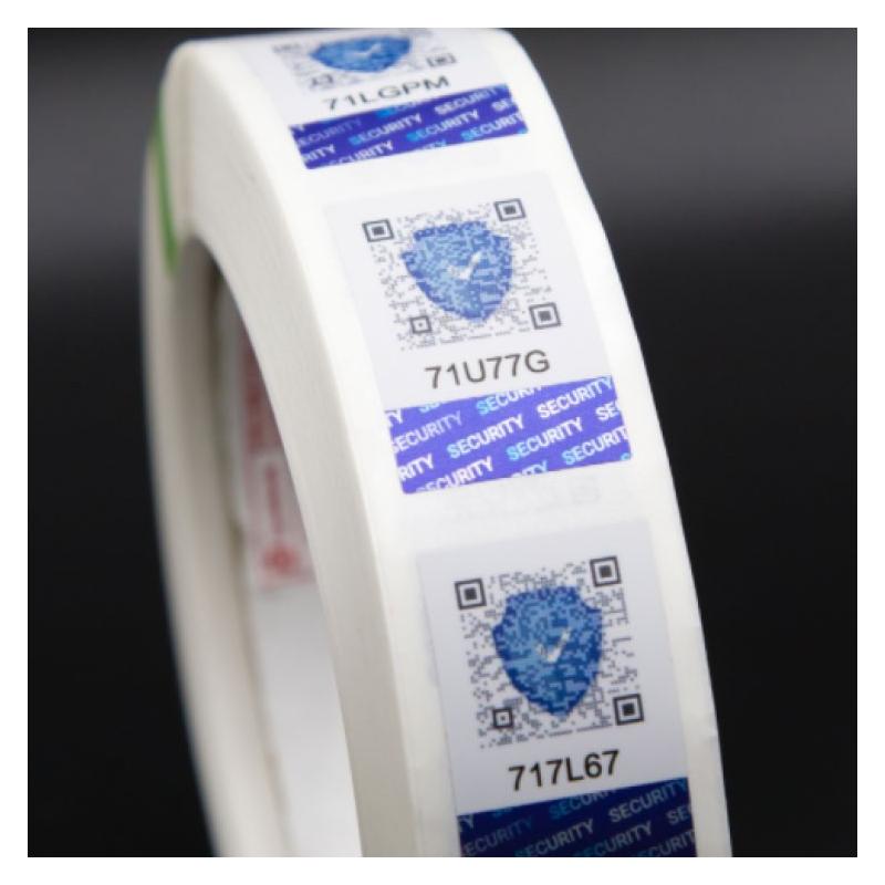 [公版產品] QR CODE 防偽貼1,000張